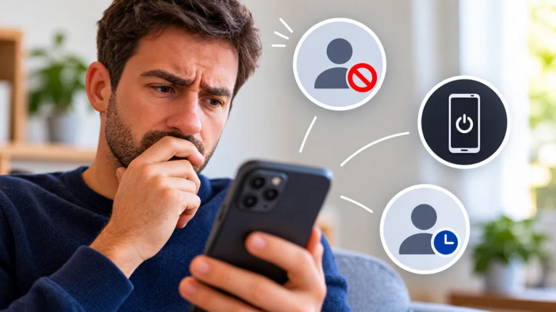 Je tombe directement sur la messagerie de mon correspondant : bloqué, éteint ou occupé ?
