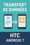 Transfert de données sur HTC