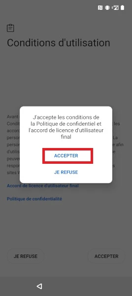 Choisir la langue et la région