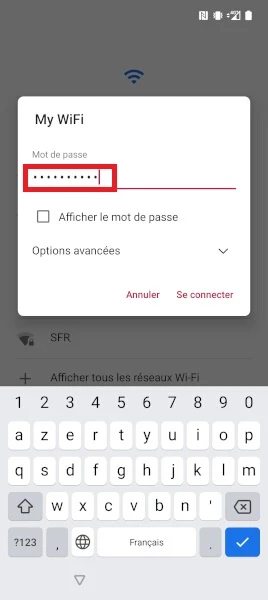 Connexion à un réseau Wi-Fi