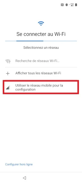 Connexion à un réseau Wi-Fi