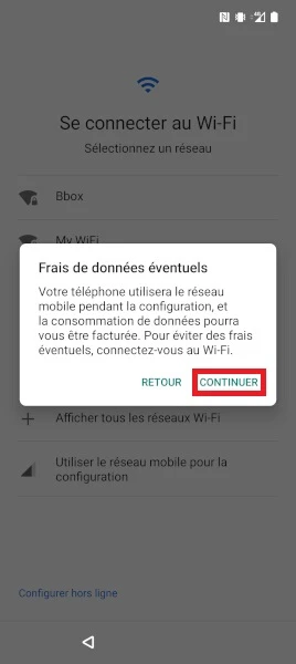 Connexion à un réseau Wi-Fi
