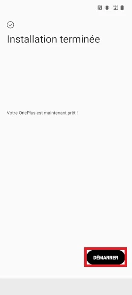 Finaliser la configuration