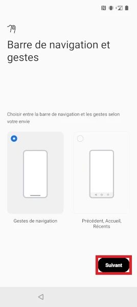 Finaliser la configuration