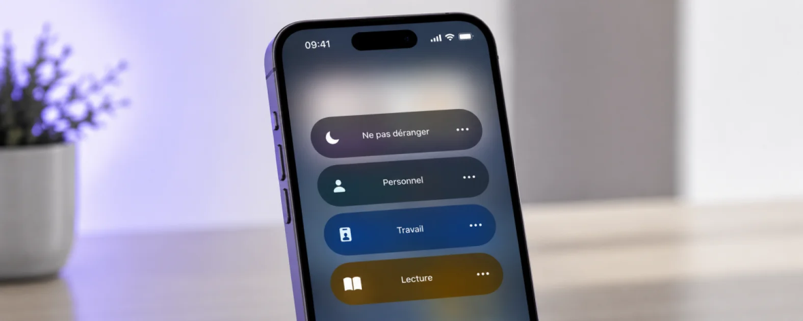 Modes Focus sur iPhone : les activer, les personnaliser et les programmer