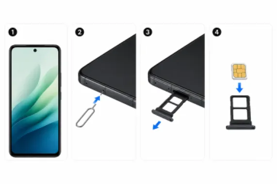 Comment insérer la carte SIM dans le Xiaomi Redmi 15 ?