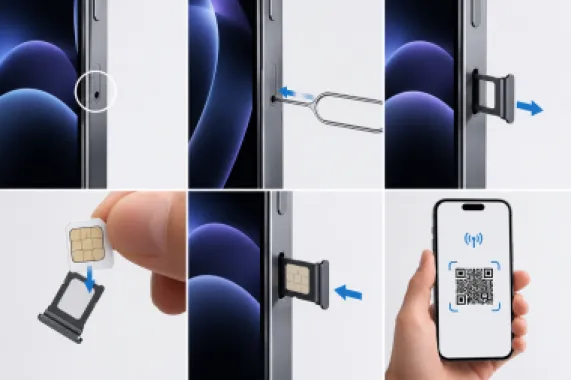Comment insérer la carte SIM dans l'iPhone 17 Pro Max ?