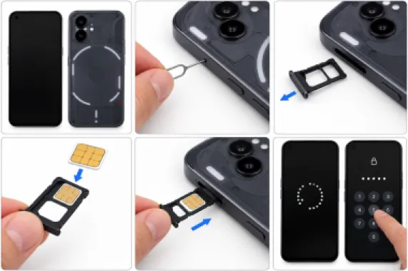 Comment insérer la carte SIM dans le Nothing Phone (4a) ?