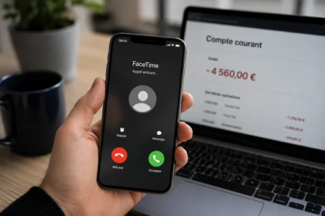 Arnaque FaceTime : l'appel qui vide un compte bancaire