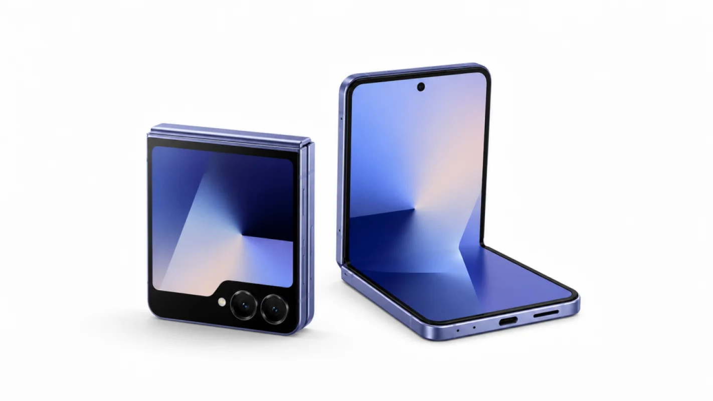 Design du Samsung Galaxy Z Flip 7