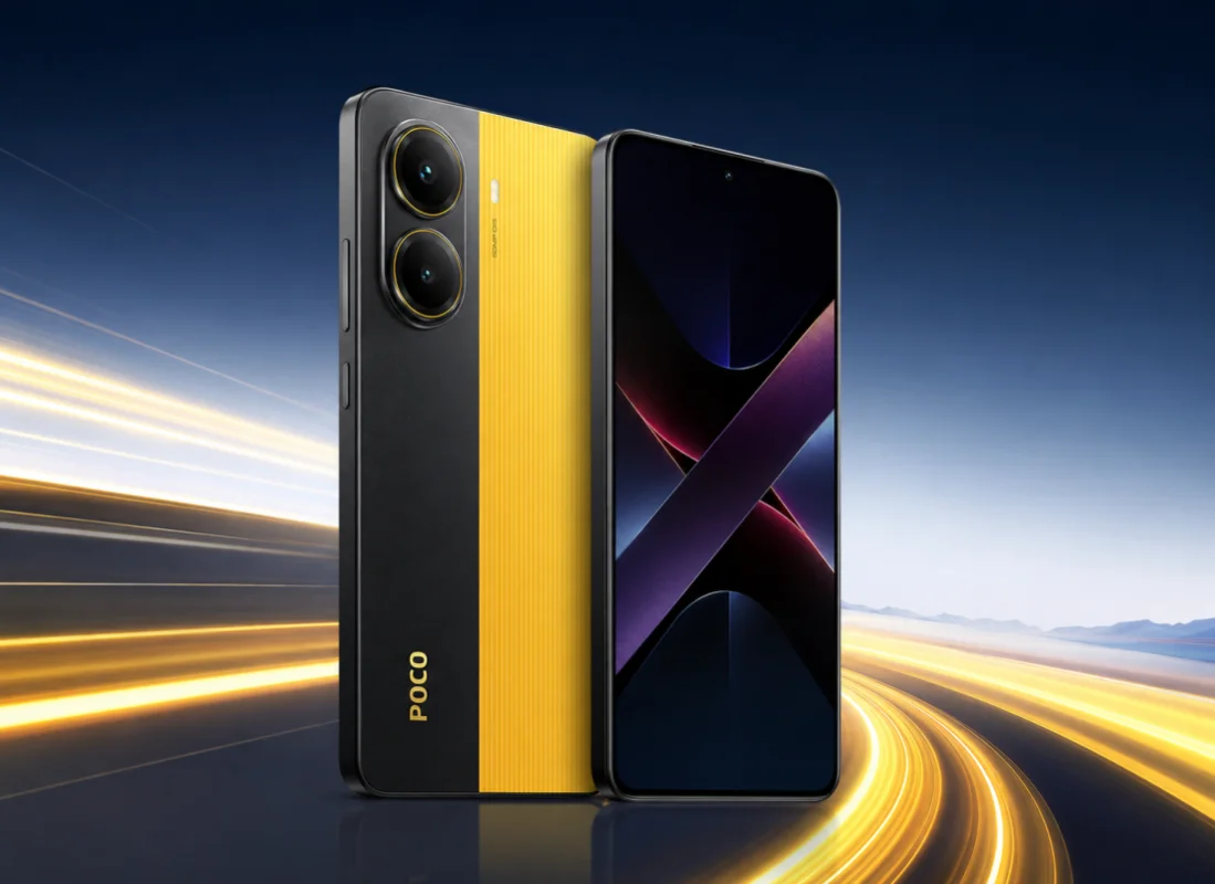 Design du Poco X7 Pro