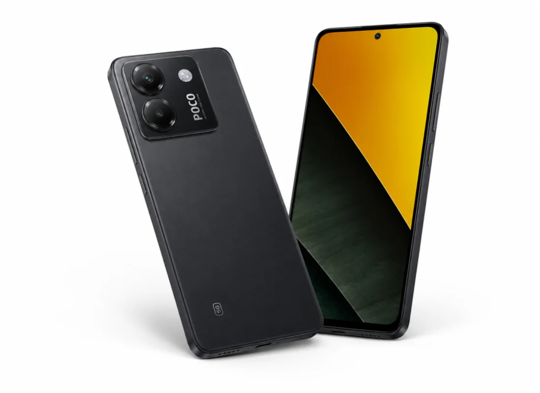 Design du Poco M7 Pro 5G