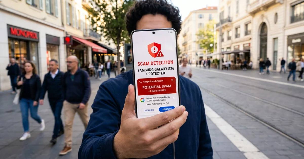 Scam Detection : anti-arnaque Google étendu à Samsung Galaxy S26