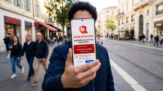 Scam Detection : anti-arnaque Google étendu à Samsung Galaxy S26