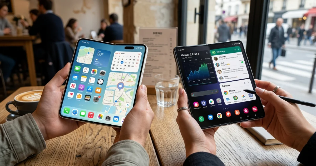 iPhone Duo ou Galaxy Z Fold 8 : quel pliable choisir en 2026