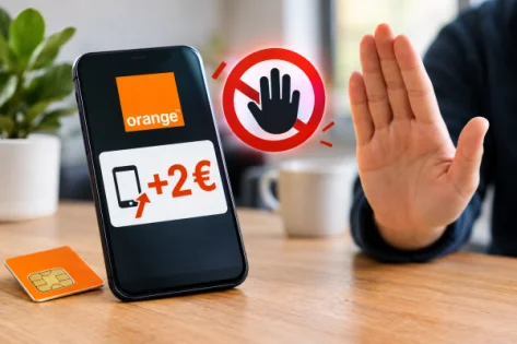Facture Orange qui grimpe de 2 € : combien vous paierez et comment refuser