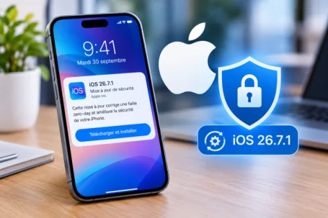 iPhone : Apple corrige une faille zero-day avec iOS 26.7.1