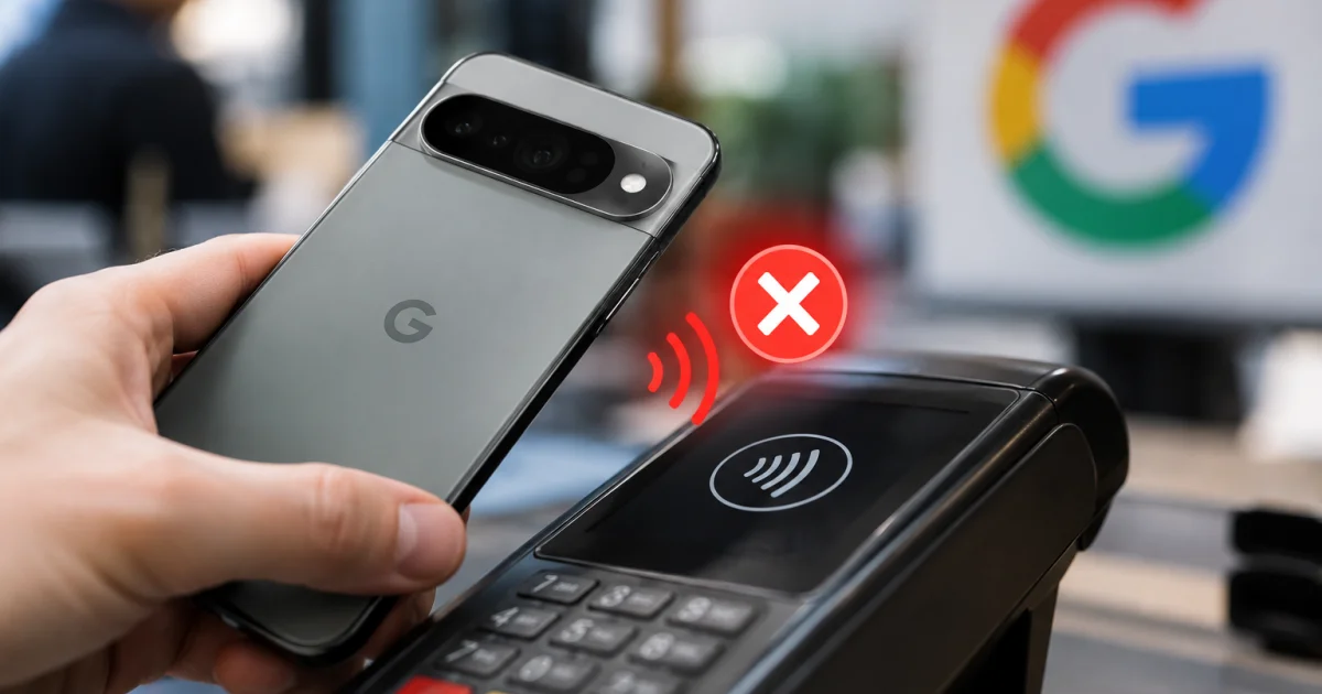 Pixel : le paiement sans contact échoue, Google se tait