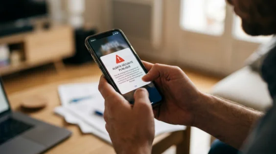 FR-Alert : pourquoi votre téléphone a sonné et comment le régler