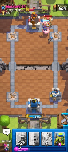 Le Gameplay de Clash royale