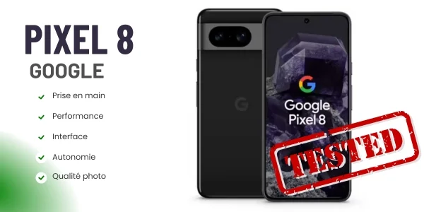 Cover de Test du smartphone Google Pixel 8 : Un excellent rapport qualité-prix