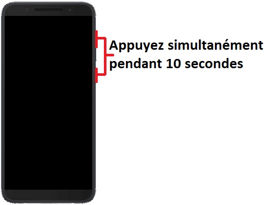 Forcer l’allumage de mon Alcatel 3 ?