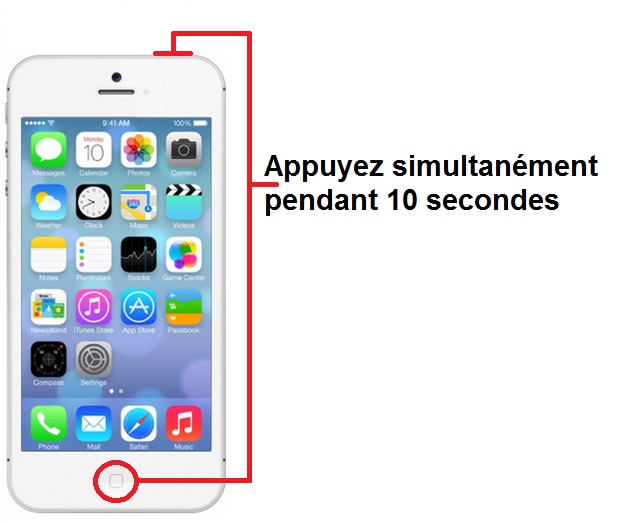 Forcer l’allumage de mon iPhone 5S ?