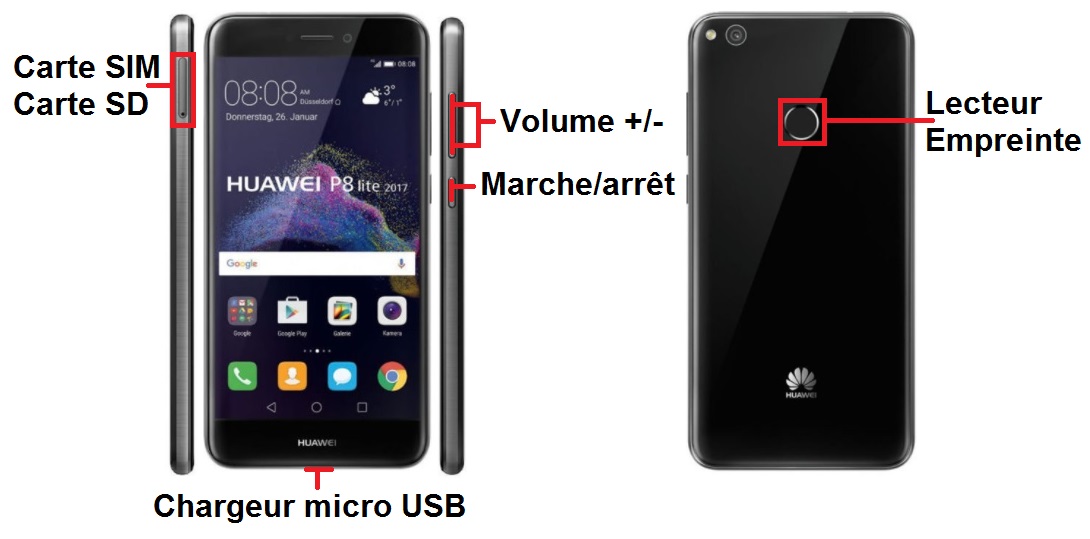 Huawei P8 lite 2017