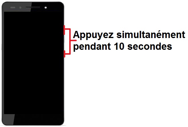 Forcer l’allumage de mon Honor 7 ?