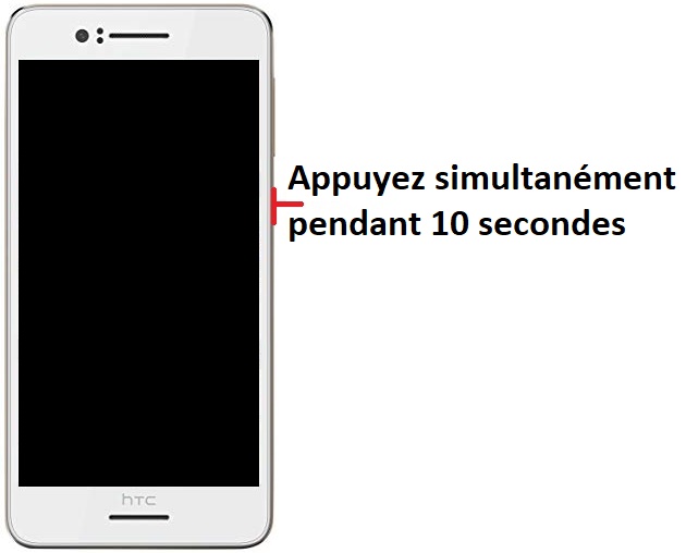 Forcer l’allumage de mon HTC Desire 728 ?