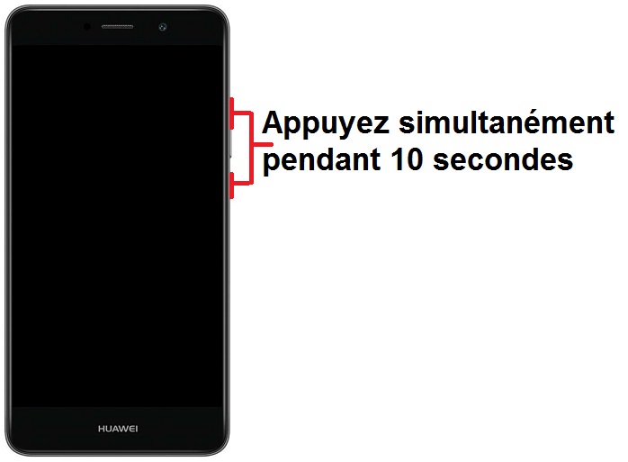 Forcer l’allumage de mon Huawei Y5 ?
