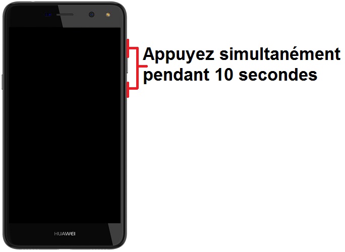 Forcer l’allumage de mon Huawei Y6 ?