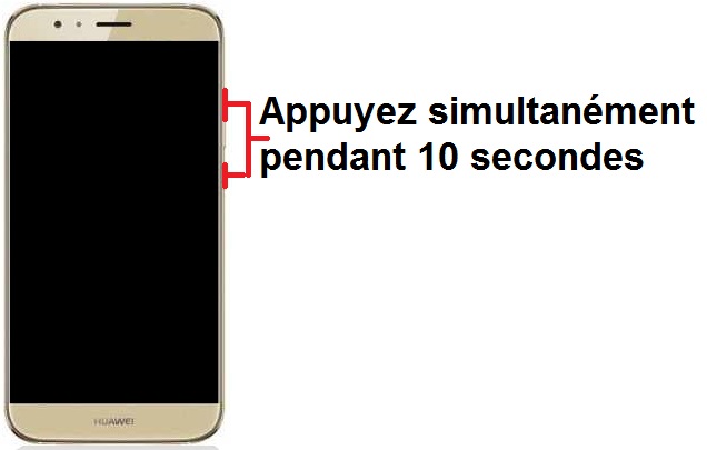 Forcer l’allumage de mon Huawei G8 ?