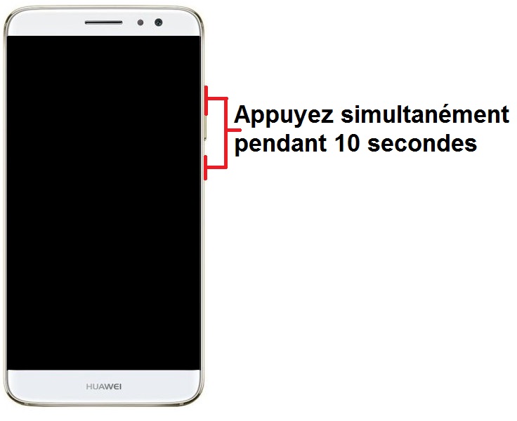 Forcer l’allumage de mon Huawei G9 ?