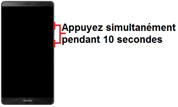 Forcer l’allumage de mon Huawei Mate 8 ?