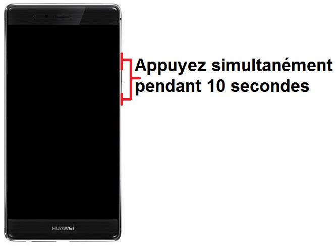 Forcer l’allumage de mon Huawei P9 / Plus / Lite ?