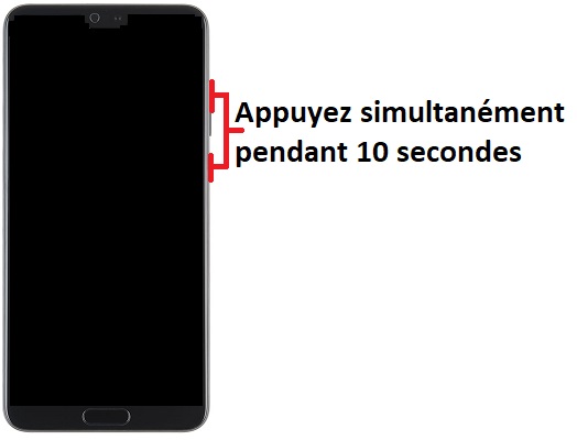 Forcer l’allumage de mon Huawei P20 ?