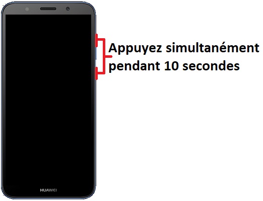 Forcer l’allumage de mon Huawei Y5 2018 ?