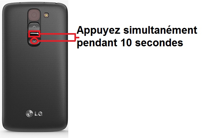 Forcer l’allumage de mon LG F60 ?