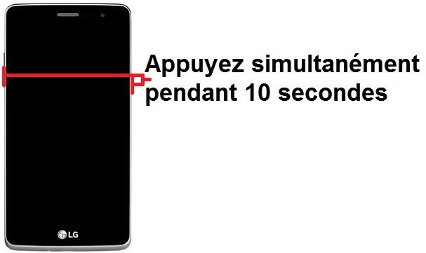 Forcer l’allumage de mon LG Bello II ?