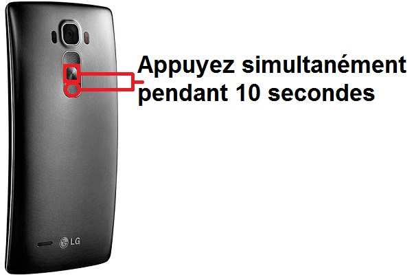 Forcer l’allumage de mon LG G Flex 2 ?