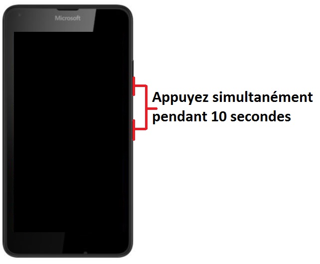 Forcer l’allumage de mon Microsoft Lumia 640 ?
