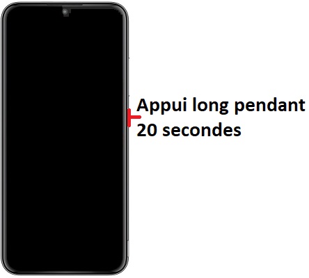 Forcer le redémarrage du Motorola E6 Plus