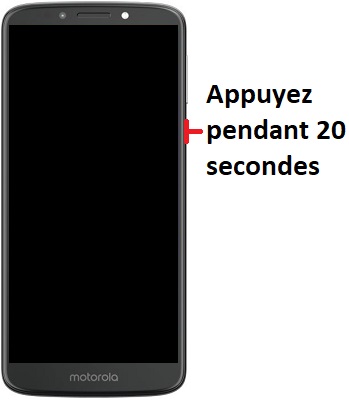 Forcer l’allumage de mon Motorola E5 ?