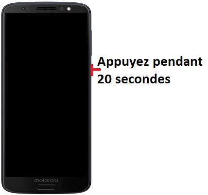 Forcer l’allumage de mon Motorola G6 ?