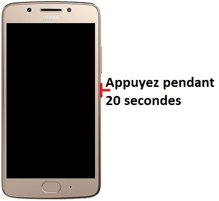 Forcer l’allumage de mon Motorola G5 ?