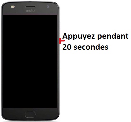 Forcer l’allumage de mon Motorola Z2 Play ?