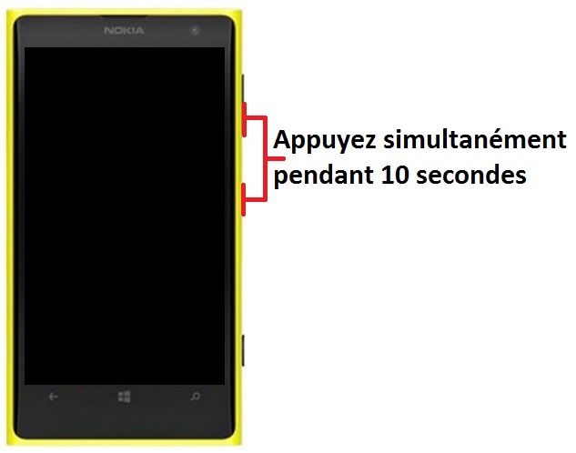 Forcer l’allumage de mon Nokia Lumia 1020 ?