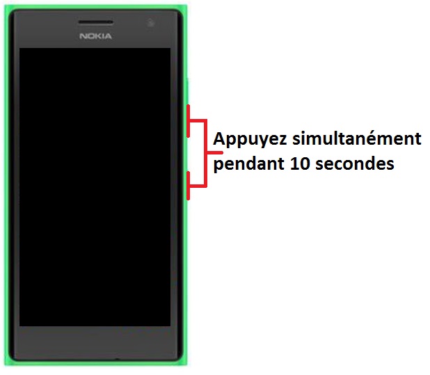 Forcer l’allumage de mon Nokia Lumia 735 ?