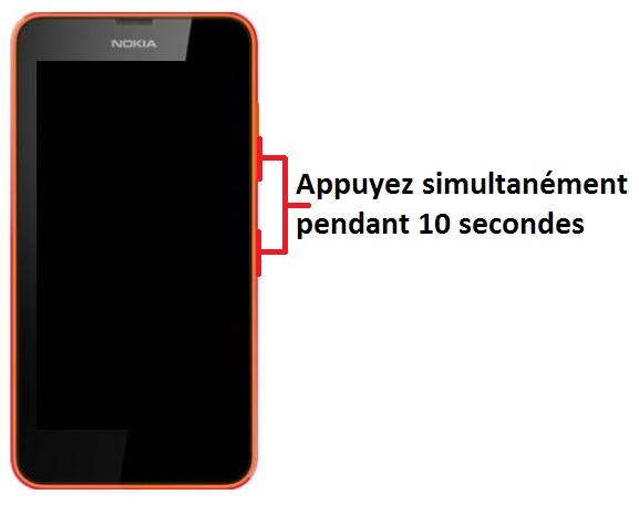 Forcer l’allumage de mon Nokia Lumia 635 ?